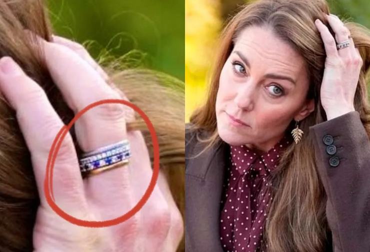 Kate Middleton e l'anello di fidanzamento 