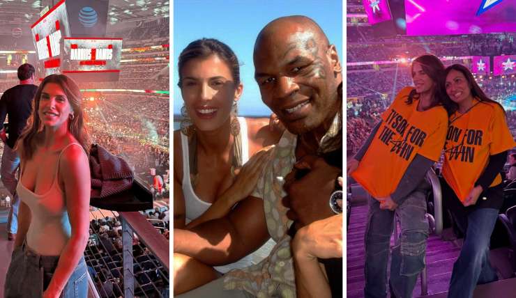 Elisabetta Canalis e Mike Tyson