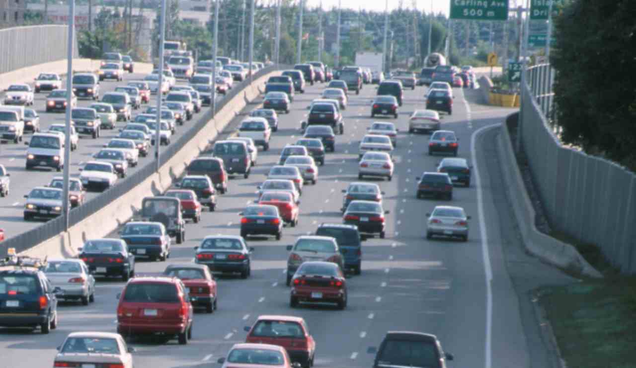 Traffico in autostrada 